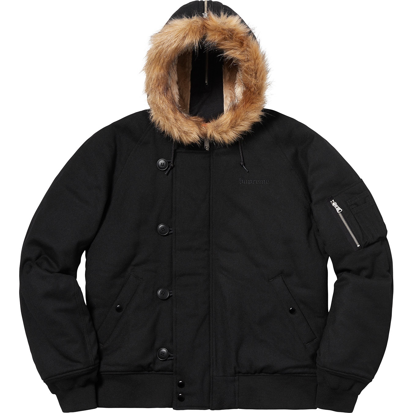 Wool N-2B Jacket view 3